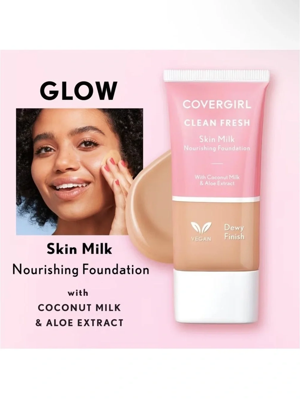 Covergirl Clean Fresh Skin Milk Foundation in 620 Deep 1 oz NEW